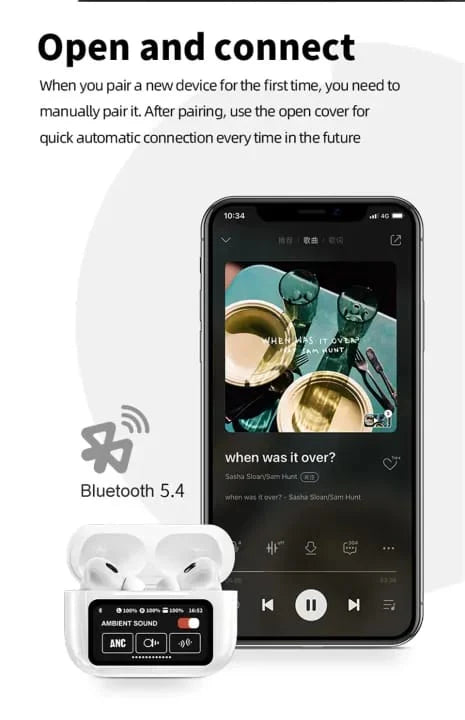 A9 Pro Touch Screen AirPods