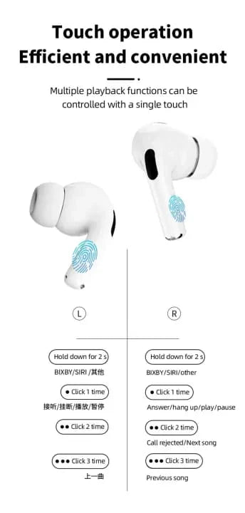 A9 Pro Touch Screen AirPods